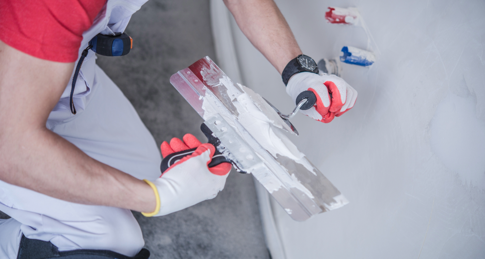 Application of mould resistant paint to prevent mould